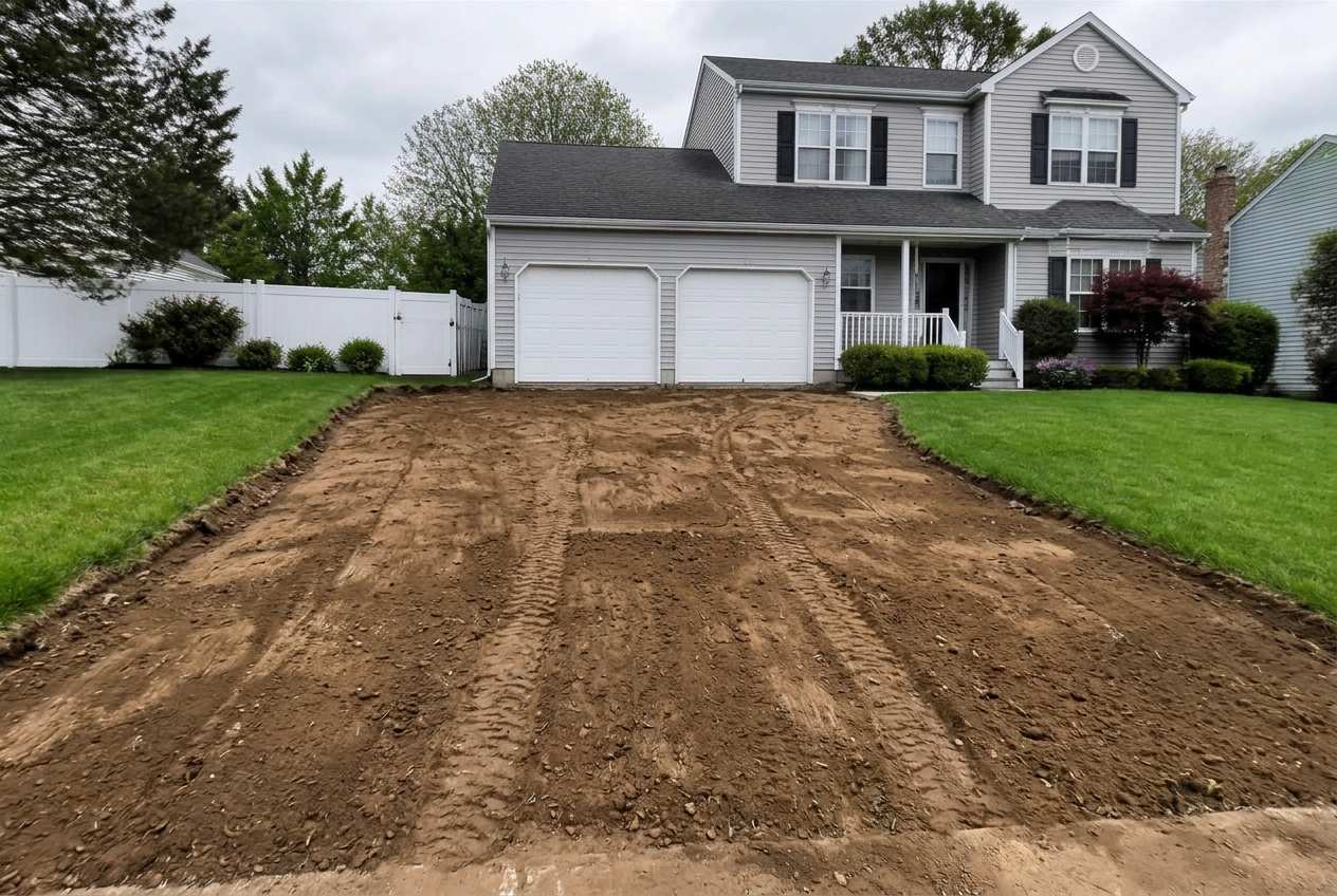 Full Demolition — asphalt driveway by GDL Exterior Solutions